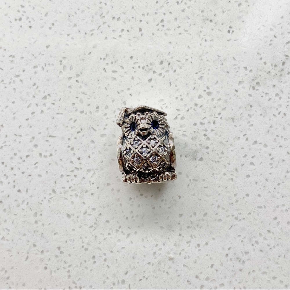 Pandora Graduation Owl Charm